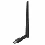 USB Wi‑Fi Adapter LANBERG NC-0300-WIE, USB 2.0, Divas ārējās antenas 5 dBi, WLAN 300 Mbps, Ethernet/WLAN, Melns