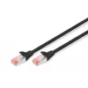 Tīkla kabelis Digitus CAT 6 S/FTP RJ-45 7m Melns