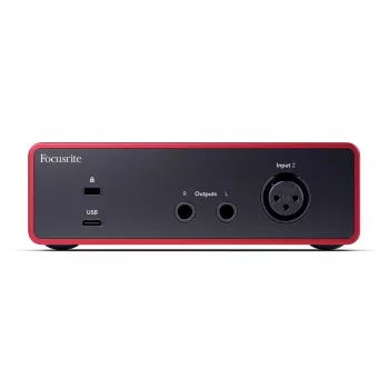 Focusrite Scarlett Solo 4. paaudze - 2 kanālu audio interfeiss