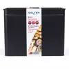 Maizes kaste Salter Kuro BW124581EU7 - nerūsējošā tērauda dizains, matēts melns