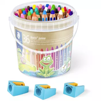 Staedtler 140 C36 3-in-1 krītiņu zīmuļi 36 gab. spainī