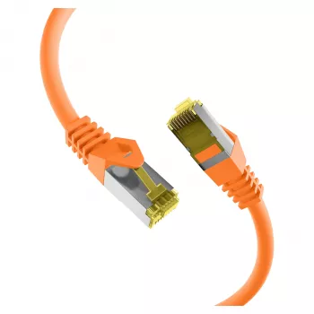 RJ45 Patch Kabelis Cat.6A S/FTP LSZH Cat.7 Neapstrādāts Kabelis oranžs