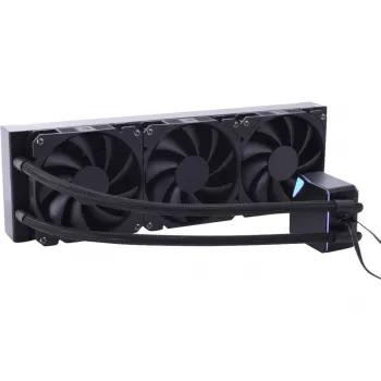 Alphacool T38 šķidruma dzesēšanas komplekts procesoram 12 cm Melns