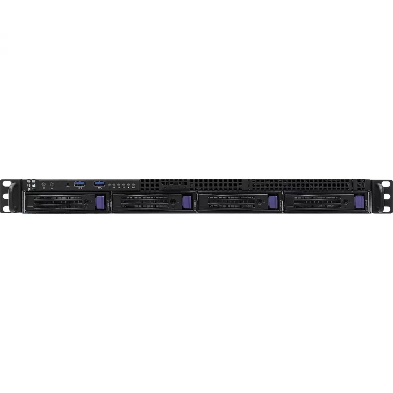ASRock 1U4LW-B650/2L2T RPSU servera barebone AMD B650 Socket AM5 Rack (1U)
