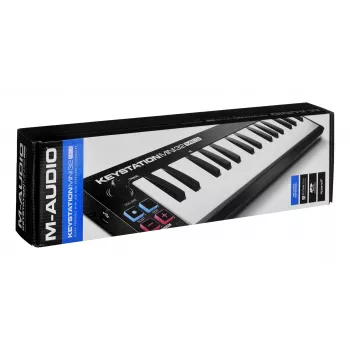 M-AUDIO Keystation Mini 32 MK3 MIDI tastatūra 32 taustiņi USB Melna, Balta