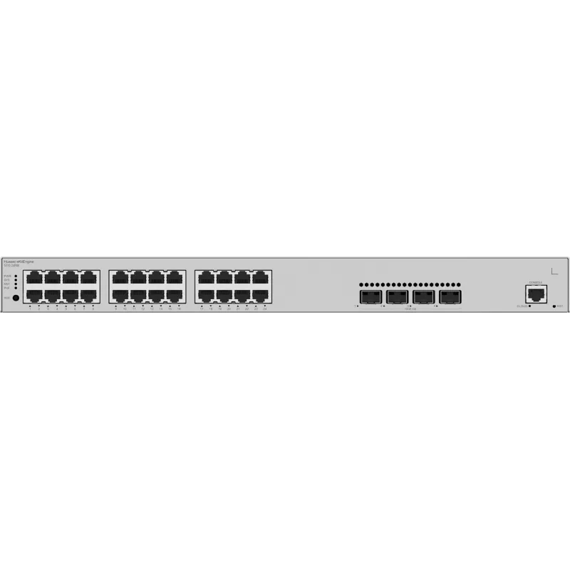 Huawei S310-24P4X Gigabit PoE viedais slēdzis, 24x PoE, 4x SFP+, 19 inch statīvs