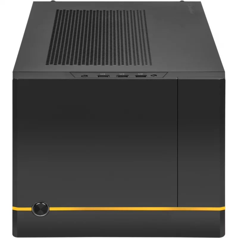 SilverStone SUGO SG14B - Tornis - Mini-DTX - bez barošanas bloka (ATX / PS/2) - Melns - USB/Audio (SST-SG14B)