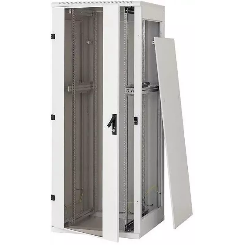 Brīvstāvošs skapis Triton 19 collu 15U/600x800 ar stikla durvīm