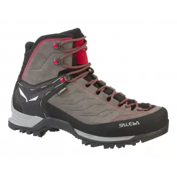 Salewa MTN Trainer Mid GTX Vīriešu Ogles, Pelēks, Sarkans