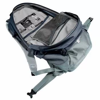 Mugursoma DEUTER Trail 25 — 25L pārgājienu dienas mugursoma, melnā-šīfera krāsā