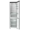 Ledusskapis ar saldētavu Gorenje NRB620E61X4WFE, brīvi stāvošs, nerūsējošais tērauds, kopējā ietilpība 413 L, saldētava apakšā 130 L, NoFrost, LED displejs