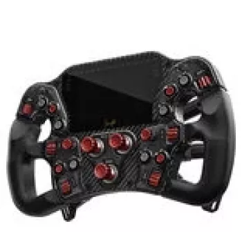 Asetek SimSports Invicta Formula Stūre - Sarkana + Forte Pamatne (18 Nm)