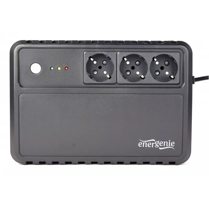 Gembird EG-UPS-3SDT1000-01 nepārtrauktās barošanas avots (UPS) Line-Interactive 1 kVA 600 W 3 AC kontaktligzdas