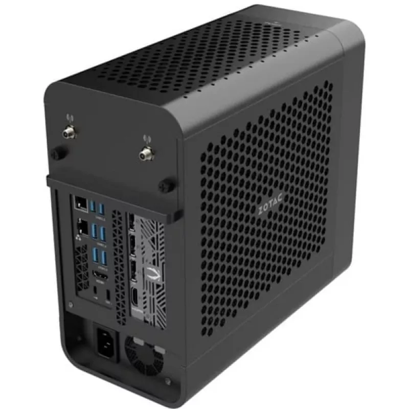 ZOTAC ZBOX-EU27507TC-BE-W5B Intel Core Ultra 7 265 RTX 5070 Ti 16GB DDR5 1TB M.2 SSD W11H WIFI BT 5G LAN GLAN 3xDP HDMI EMEA EU+UK