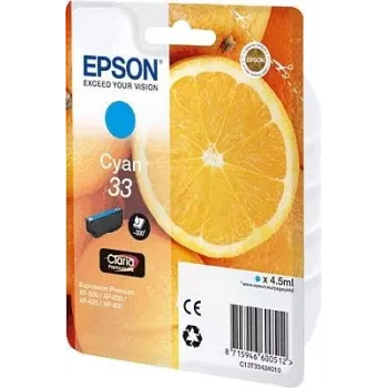 Epson Oranges C13T33424010 tintas kasetne 1 gab. Oriģināla Ciāna