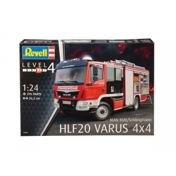 Revell 1:24 Mēroga MAN/Schlingmann HLF 20 Varus Modeļa Komplekts