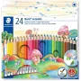 Dzēšamie krāsainie zīmuļi Staedtler Noris 144 50 Multicolour 24 gab.