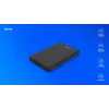 Ārējais HDD/SSD korpuss SAVIO AK-65 Melns 2.5 collu SATA USB 3.0 5 Gbit/s Micro-USB