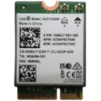 Dell bezvadu karte M.2 Intel AX211 WW (G83J7)