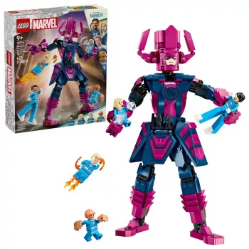 LEGO būvēšanas komplekts Marvel Super Heroes 76316 — Fantastiskais četrinieks: Galactus minifigūru komplekts, 427 gab., 4 minifigūras, vecumam 9+