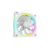 DeepCool FL12R WH 3-in-1 Reverse 120 mm datora korpusa ventilatori, 3 gab., 500-2150 apgr./min, 93,45 m³/h, šķidruma dinamiskais gultnis, 4 kontaktu PWM, 33,9 dB, balti