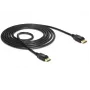 DeLOCK DisplayPort kabelis, DisplayPort (vīr.) uz DisplayPort (vīr.), 1,5m, 4K atbalsts, melns (85508)