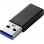 Renkforce RF-4472306 Kabeļa interfeisa/dzimuma adapteris USB Type A uz USB Type C Melns (RF-4472306)