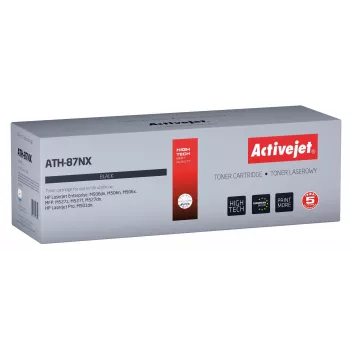 Activejet ATH-87NX tonera kasetne (aizstāj HP 87X CF287X; Supreme; 18000 lpp; melna)