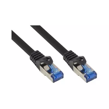 Good Connections Cat.6A Patch Cable SmartFLEX HF melns 0,25m