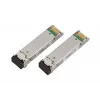 SFP WDM moduļu pāris Extralink 1.25G 1310/1550nm viensvieda 3km LC DOM