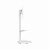 Grīdas TV statīvs GEMBIRD TVS-86TR-01-W 37–86 collu televizoriem, balts, grozāms un slīpējams, VESA 200x200–600x400, max slodze 50 kg