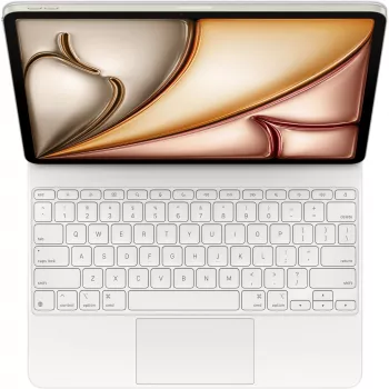 Apple Magic Keyboard balts ar skārienpaliktni QWERTY ASV angļu