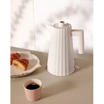 Alessi MDL06 B kroku elektriskā tējkanna, melna, Eiropas kontaktdakša