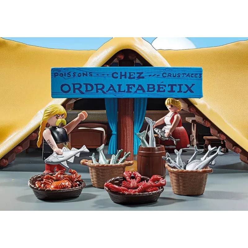 Playmobil 71266 Asterix: Unhygieniksa būda ar Unhygieniksu un viņa sievu Bakteriju