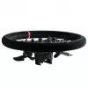 Asetek SimSports Lenkradkranz, dished, 340 mm - melns, zamšāda