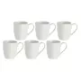6 krūzīšu komplekts LA PORCELLANA BIANCA U10077009U00-Z 110 ml porcelāns