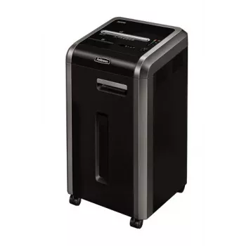 Fellowes 225Mi papīra smalcinātājs Micro-cut griezums 24 cm Melns