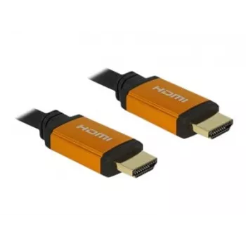 HDMI kabelis DeLOCK 85728 1,5m A tipa Melns Zelts
