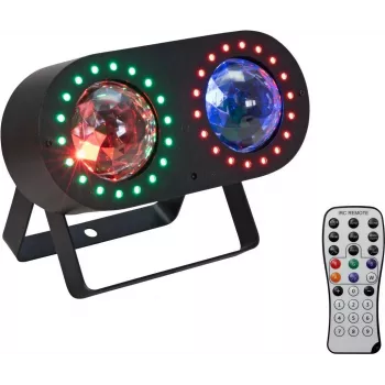 EUROLITE LED efekta gaisma DMF-3 Hybrid Flower Effect 3-in-1 — LED skatuves/ballīšu efekts