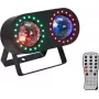 EUROLITE LED efekta gaisma DMF-3 Hybrid Flower Effect 3-in-1 — LED skatuves/ballīšu efekts