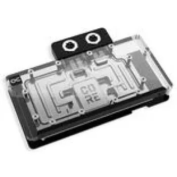 Alphacool Core RX 9070 XT Swift+ Caurspīdīgs Hroms Ūdensdzeses Bloks GPU