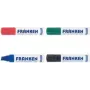 Franken Z1910 01 balts tāfeles marķieris — sarkans, uzpildāms, ķīļveida gals 4–12 mm