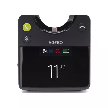 AGFEO Infinity bāzes stacija plastmasas melna 276g