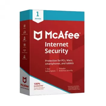 McAfee Internet Security - 1 Lietotājs 1 Gads, Globāls