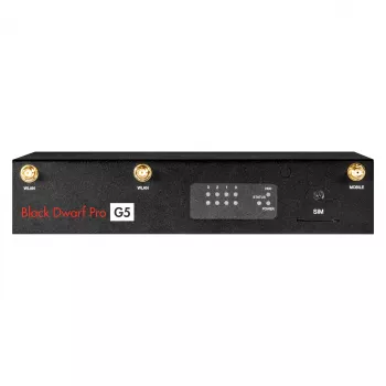 Securepoint Black Dwarf Pro G5 VPN kā pakalpojums aparatūras ugunsmūris galddatora formātā 2.83 Gbit/s