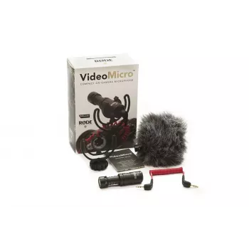 RØDE VideoMicro Melns digitālais kameras mikrofons