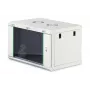 Sienas 19 inch skapja korpuss DIGITUS Dynamic‑N DN-37100, 7U, 600x450 mm (PxD), IP20, gaiši pelēks, neizmontēts