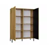 KAMARO 2DD plāns/GŁ ozols ARTISAN DISPLAY CABINET