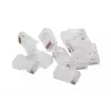 RJ45 spraudnis GEMBIRD PLUG3UP6/100, Cat5, taisns vīriešu, caurspīdīgs, zelta kontakti, iepakojums 100