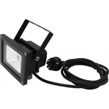 LED prožektors EUROLITE FL-10 COB UV IP Rated — kompakts COB UV LED prožektors